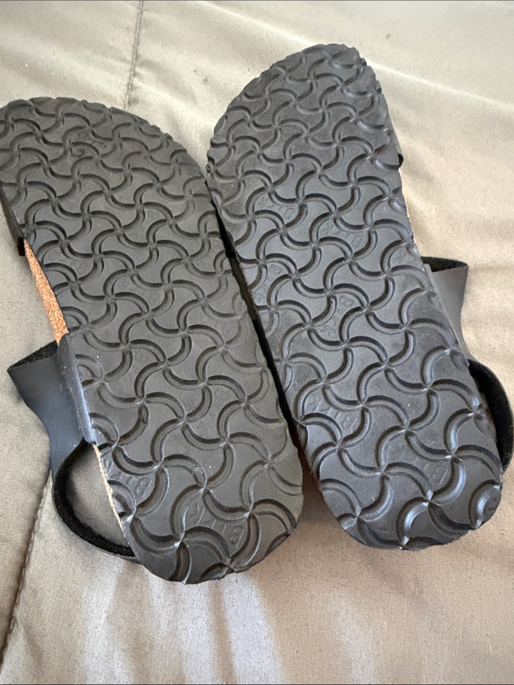 Birkenstock Black Double Buckle Sandals - Picture 6 of 6